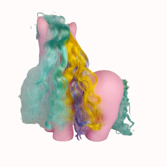 Gi-Go Wonder Pony Land Jumbo Pink Unicorn Toy With Colorful Mane SML-16-B1 - Picture 3 of 4